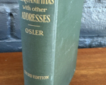 1935 Signed By Eli Lilly Aequanimitas with other Addresses William Osler... - $49.49