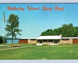 Wellesley Island State Park Administration Bldg New York NY Chrome Postc... - $11.23