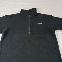 Columbia WM6643 Men's Black 1/4 Zip Pullover Sweatshirt Pockets Size Large image 9