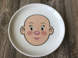 Fred and Friends Plays with His Food Girl 8 1/2” Plate By Jason Amendolara - $9.50