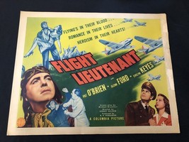 Flight Lieutenant Half Sheet Movie Poster-GLENN FORD-1942- - £152.03 GBP