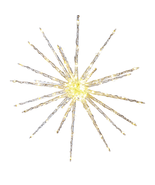 Indoor/Outdoor Battery-Operated Light-Up Starburst Sphere Christmas Deco... - $481.58 MXN