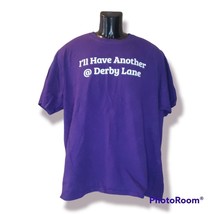 Derby Lane Dog Track Purple Tshirt St Petersburg St Pete sz XL - $19.79