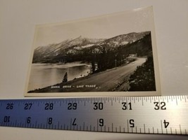 Lake Tahoe Postcard Scenic Drive Postal Card Black White Roadway Home Tr... - £7.46 GBP