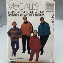 UNCUT Sewing PATTERN McCalls 7409, Palmer Pletsch Fit Experts Misses or Mens - £9.29 GBP