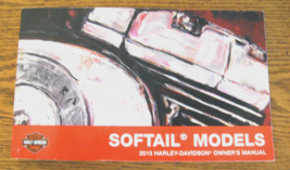 2015 Harley-Davidson Softail Owners Owner's Manual FLS Fat Boy Breakout NEW - $54.45