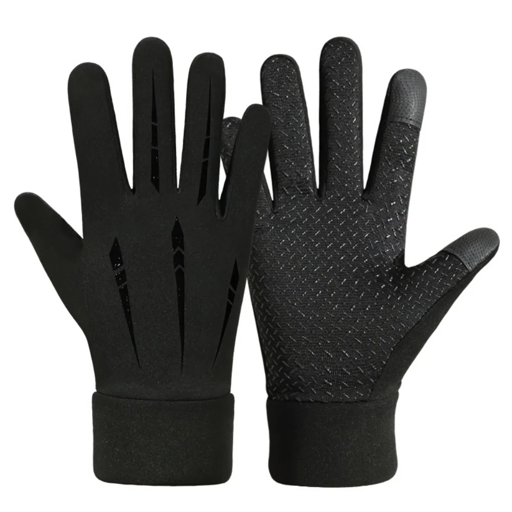 New Men Winter Waterproof Cycling Gloves  Running Motorcycle Ski Touch Screen Fl - £58.46 GBP