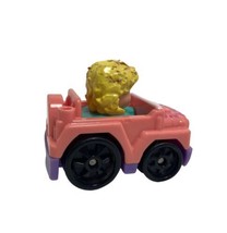 Fisher Price Little People Wheelies Town Girl Mom Pink Purple Driving - £2.39 GBP