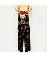 Christmas Cat Overalls Velvet Jumper Romper Juniors XS/S No Boundaries H... - $10.85