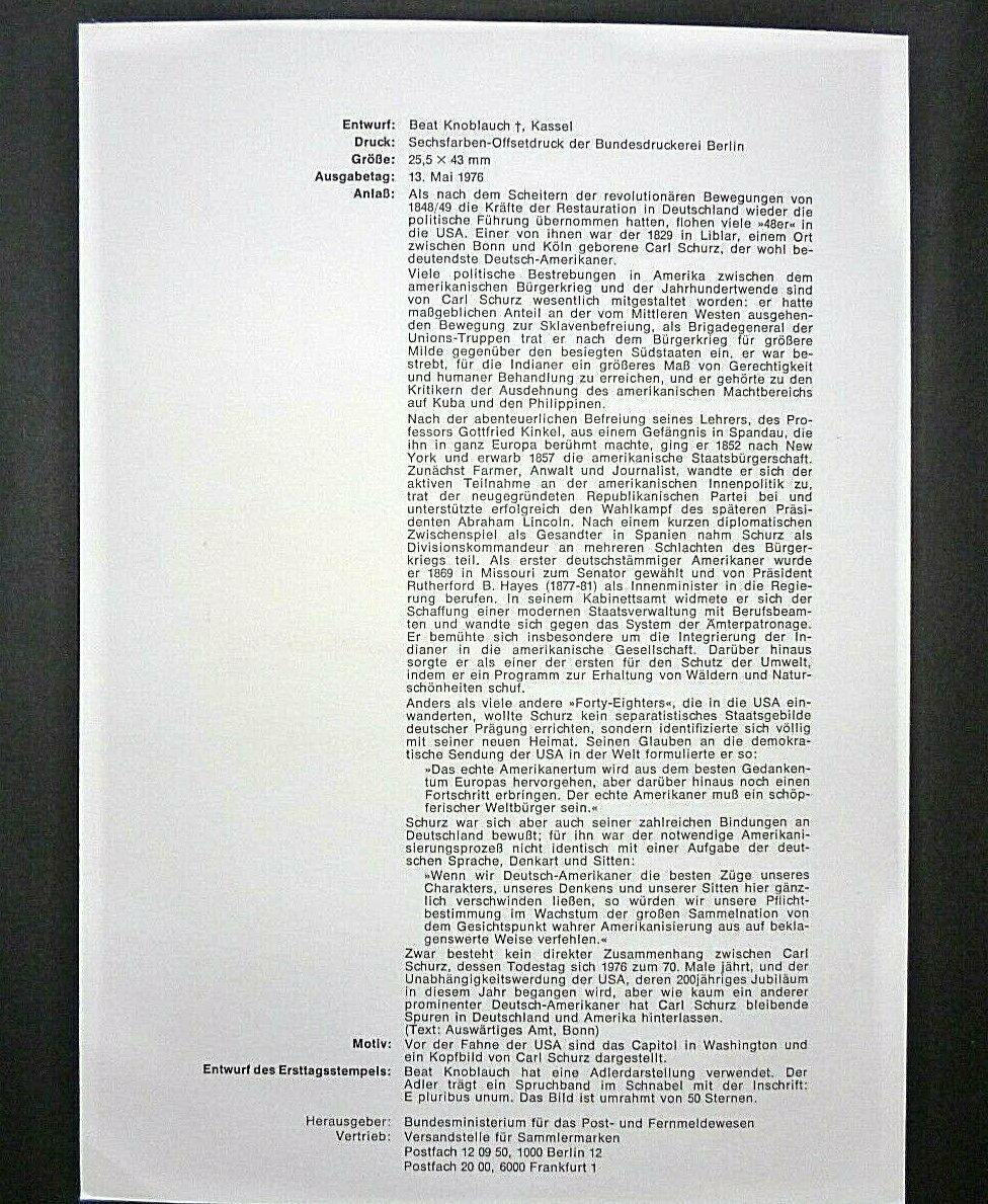 1976 Lot of 19 FDC / ETB Sheets German Post Deutsche Bundespost BRD Item image 3