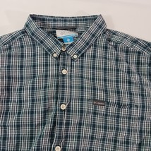 Columbia AM7968 Men's Blue Cotton Plaid Rapid Rivers II Button-Down Shirt Sz 2XL image 8