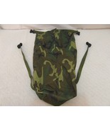 BDU WOODLAND STUFF SACK WATERPROOF  BAD W/ HOOK &amp; LOOP CLOSURES 25&quot; X 15&quot; - $37.92 CAD
