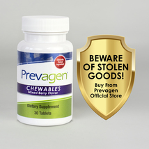 Prevagen Regular Strength Chewables, 10mg |Mixed Berry| 30 Count - $35.95