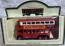LLEDO DAYS GONE AEC REGENT DOUBLE DECK BUS LONDON JAFFA ORANGES F3 - $128.99 MXN