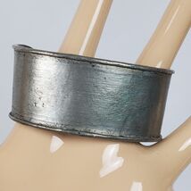 Vintage Jewel Kade Cuff Pewter Bracelet Gray - $52.26