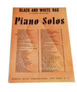 Antique 1924 Black &amp; White Rag Sheet Music by George Botsford, Piano Solo - $132.85 MXN