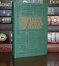 Tarzan of the Apes &amp; The Return Burroughs Unabridged Deluxe Soft Leather Feel - £14.80 GBP