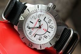 Russian Mechanical Automatic Wrist Watch VOSTOK Komandirsky K-35 350624 - £100.15 GBP