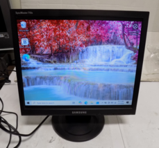 Samsung SyncMaster 710N S MJI7CSKB 17 Inch Squarer LCD Monitor Black VGA - $44.08