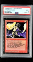1994 MtG Magic The Gathering Legends Pyrotechnics Red Vintage Card PSA 9... - $50.99