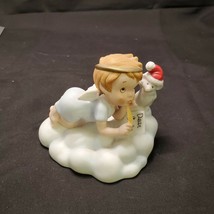 Franklin Mint Almost Angels Figurine 1987Faith Is Being Sure Of What We Hope For - $11.40
