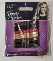 Set of 3 Packs Goody Classics Pearlized Hair Bobby Pins/Slides 36 CT #063041206 - £14.00 GBP