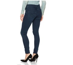 Levi&#39;s Women Size 8M DK Blue Mid Rise Slim Through Hip and Thigh Skinny Jean NEW - £15.15 GBP
