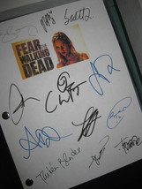 Fear the Walking Dead Signed TV Pilot Script Screenplay X12 Autographs Kim Dicke - £15.74 GBP