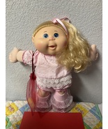 Cabbage Patch Kid Girl Blonde Cornsilk Hair Blue Eyes WCT-11K 2015 O.A.A... - €193,16 EUR