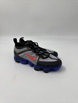 Nike Air Vapormax 2019 Black Blue Crimson AJ2616-007 Size 5 Youth - $154.99