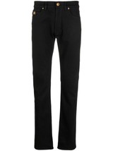 Versace Medusa Mens Slim-Fit Jeans in Black-32x32 - £301.72 GBP