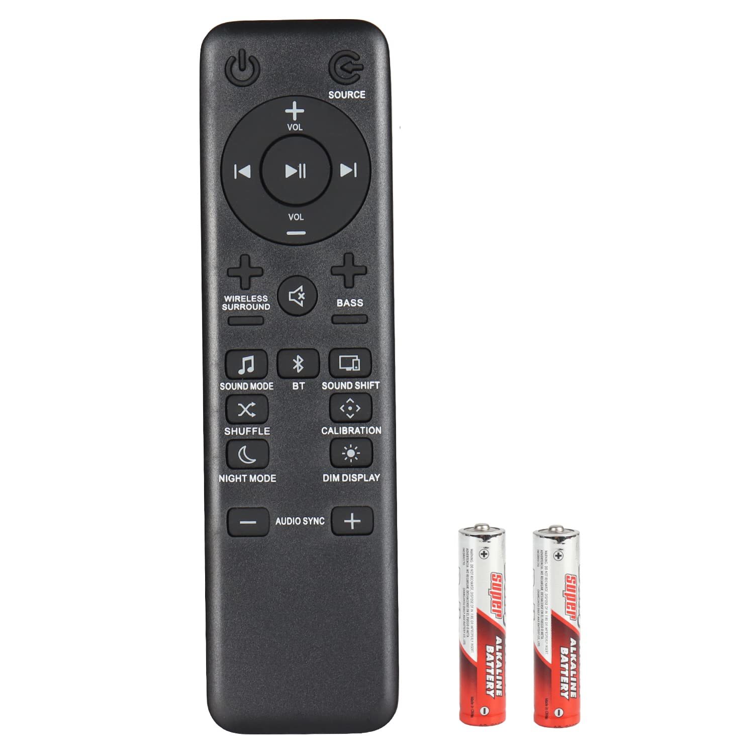 Remote Control Compatible With Jbl Soundbar 5.1/3.1/2.1 Jblbar51Blkam Jblbar51Bl
