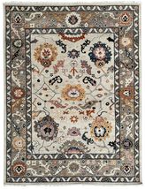 EORC LLC, TK901BG8X10 Hand Knotted Wool Mahal Rug, 8&#39; x 10&#39;, Beige Area Rug - $2,445.05