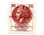 Collectible Used Italian Postage Stamp - $3.99