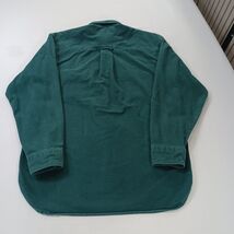 Eddie Bauer Women's Green Cotton Long Sleeve Heavyweight Shirt Size Small  image 2