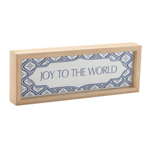 Framed Joy to the World Sign 12&quot;L - $48.94