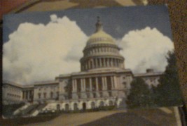 Vintage Color Photo Postcard, United States Capitol, Washington D.C., VG CND - £2.33 GBP
