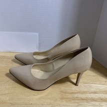 2 Lips Too Zane Womens Heels Pointed Toe Pumps Beige/Tan Size 9 - $320.04 MXN