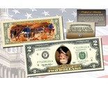 INVERTED TWO DOLLAR $2 US Bill Legal Tender COLORIZED 2-Sided UPSIDE DOW... - $15.85