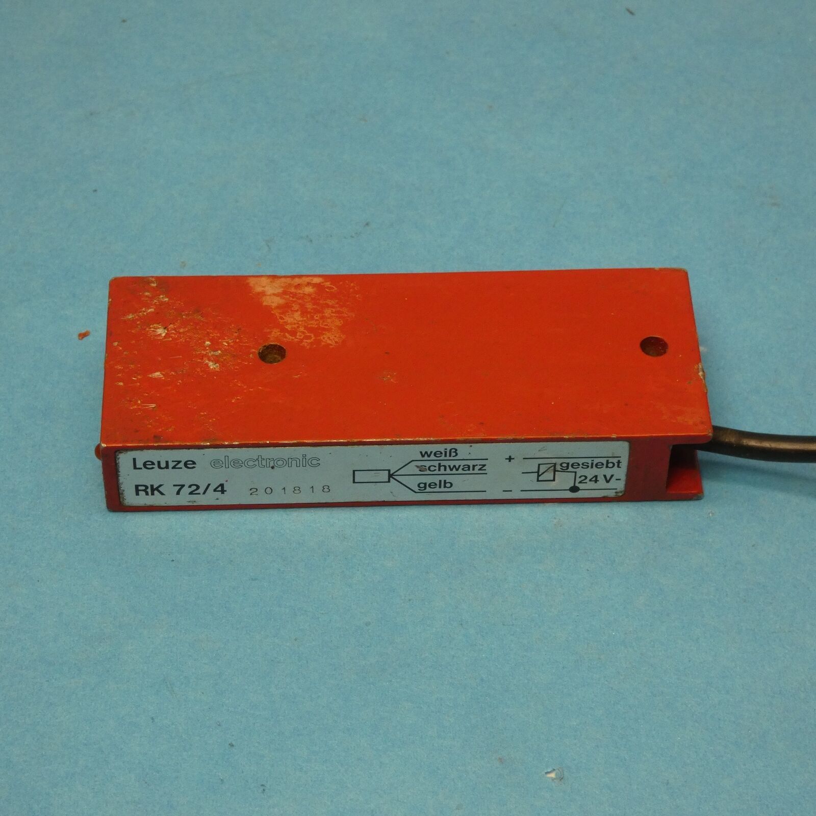 Leuze RK 72/4 50000413 Unpolarized Retro-Reflective Photoelectric Sensor... - $124.99