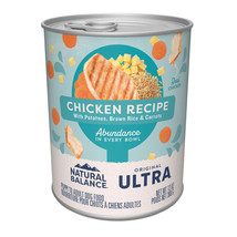 Natural Balance Pet Foods Ultra Premium Wet Dog Food Chicken 13oz. (Case of 12) - £68.01 GBP