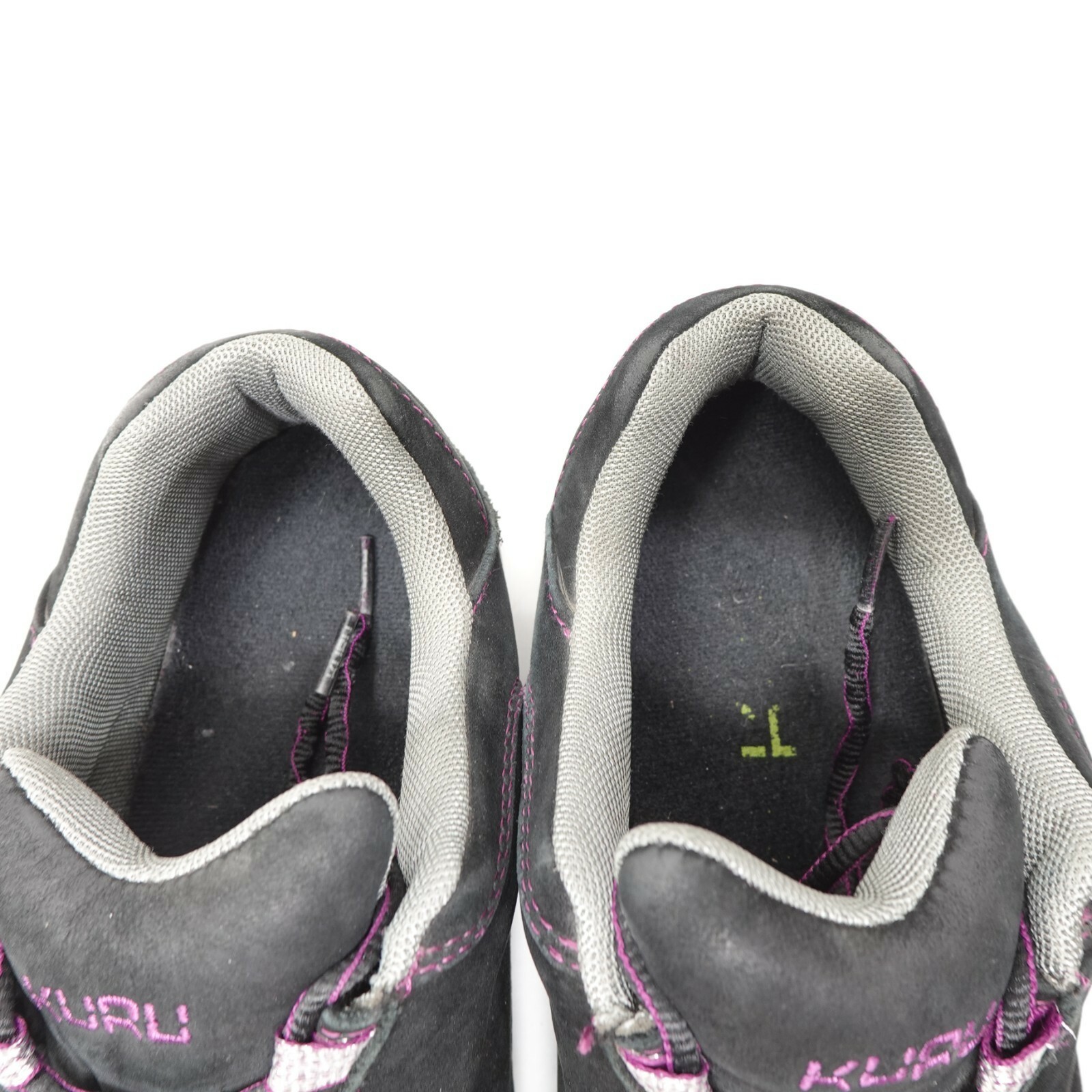Kuru Chicane Black Purple Suede Hiking Comfort Shoes Sneaker Womens Size 10 Item image 4