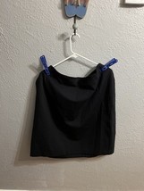 Lane Bryant Size 24 Women's Zippered Black Skirt Measured Size 23 image 14