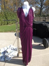 Nwt Adrianna Papell Magenta Formal Gown 14W - $99.99