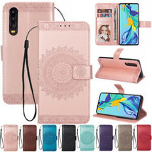 For Samsung A10 A50 A70 M30 Magnetic Flip Leather Case Card Wallet Stand Cover - £41.49 GBP