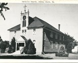 Vtg Postcard Jersey Shore Pennsylvania PA Catholic Church Street View  - $5.85
