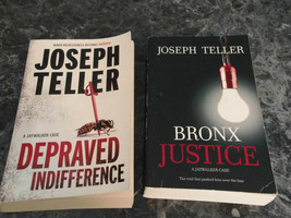 Joseph Teller lot of 2 Jaywalker Case Series Suspense Paperbacks - £3.18 GBP