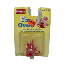 VINTAGE 1989 PLAYSKOOL WIND-UP POP OVERS RED MOUSE W/ CHEESE NEW SEALED - $267.48 MXN