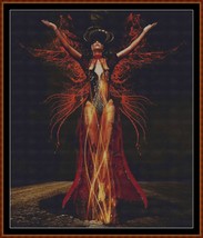 Flame Wings ~~ counted cross stitch pattern PDF - £15.68 GBP