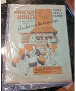 RARE Jazz Clubs ORIGINAL HICKORY HOUSE DINNER MENU VINTAGE 1940S New York - $9,027.30 MXN